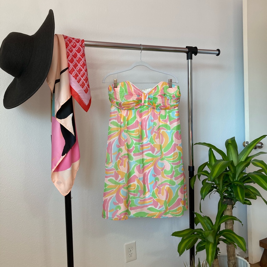 Gorgeous Strapless Shoshanna Dress Sz. 6